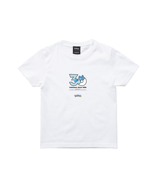 ZOZOSPOT(ゾゾスポット)の「Pokemon 30th Anniversary 1025 T-shirt 「ルリリ」(Tシャツ/カットソー・レディース・ホワイト・SMALL/MEDIUM/LARGE/X-LARGE/XX-LARGE/XXX-LARGE/100cm/110cm/120cm/130cm/140cm/150cm/160cm)」の2枚目の写真