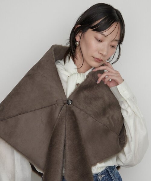 LOUNGEDRESS（ラウンジドレス）の「【Atelier N5/アトリエヌメロサンク】ボウタイブラウス（シャツ/ブラウス・レディース・オフホワイト/ブラック・FREE）」の7枚目の写真