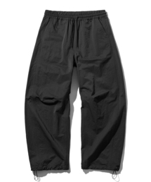 ナイロンカーブドダーツバンディングパンツ-3Color