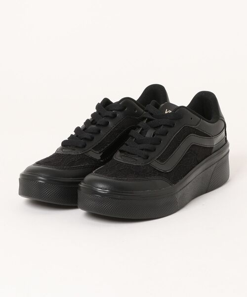 VANS(バンズ)の「VANS ヴァンズ TAYUC タユック V3962 F.LACE BLK/BLK(スニーカー・レディース・ブラック・6h/7/6/5h/5/8/7h/4h)」の1枚目の写真
