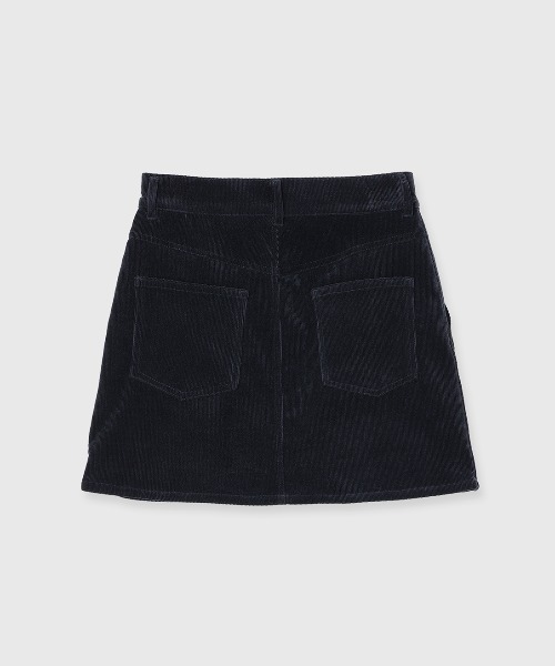 CREDONA(クレドナ)の「CORDUROY MINI SKIRT(スカート・レディース・ネイビー・0/1)」の9枚目の写真