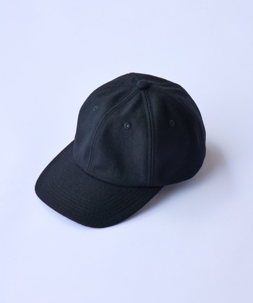 KIJIMA TAKAYUKI】MELTON 6PANEL CAP（キャップ）｜KIJIMA TAKAYUKI