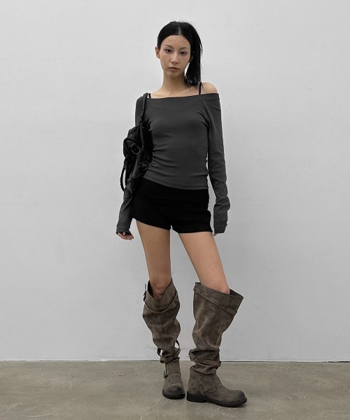 BLACKUP（ブラックアップ）の「[MADE] トリオローウエストバンディングパンツ（その他パンツ・レディース・ブラック・MEDIUM/SMALL）」の10枚目の写真