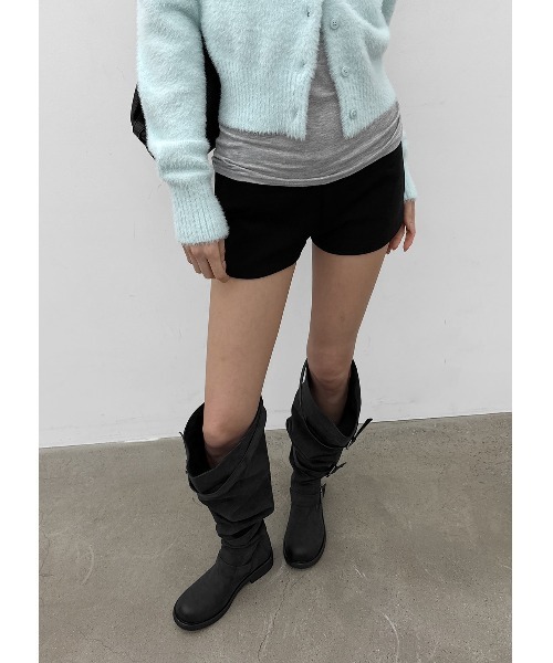 BLACKUP（ブラックアップ）の「[MADE] トリオローウエストバンディングパンツ（その他パンツ・レディース・ブラック・MEDIUM/SMALL）」の3枚目の写真