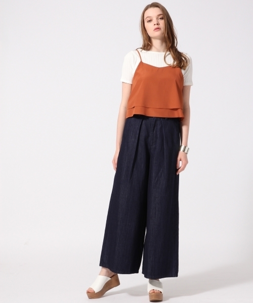 HARE(ハレ)の「ボートネックリブカットソー(HARE)(Tシャツ/カットソー・レディース・ブラック/オフホワイト・FREE)」の10枚目の写真