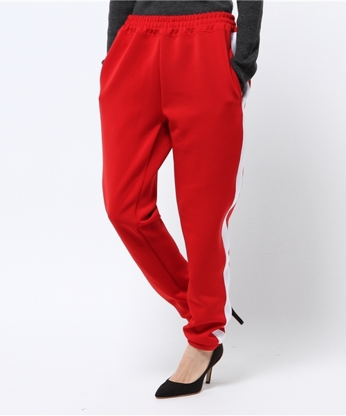 WEGO（ウィゴー）の「DISPARK/ラインジョガーパンツ（その他パンツ・レディース・ベージュ/ブラック/レッド・FREE）」の15枚目の写真