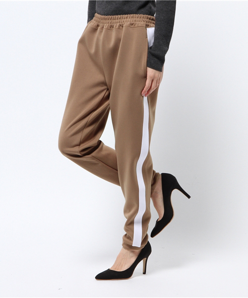 WEGO（ウィゴー）の「DISPARK/ラインジョガーパンツ（その他パンツ・レディース・ベージュ/ブラック/レッド・FREE）」の14枚目の写真