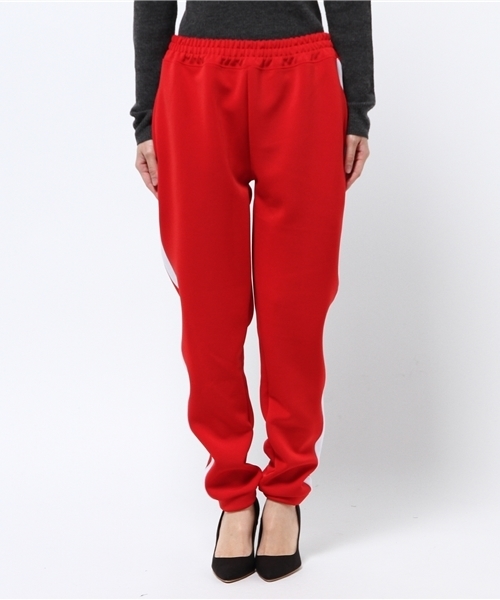 WEGO（ウィゴー）の「DISPARK/ラインジョガーパンツ（その他パンツ・レディース・ベージュ/ブラック/レッド・FREE）」の4枚目の写真