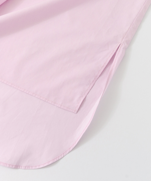 KBF（ケイビーエフ）の「KBF フロントタックワイドカフスチュニック（チュニック・レディース・ホワイト/ライトベージュ/ライラック・ONE）」の18枚目の写真