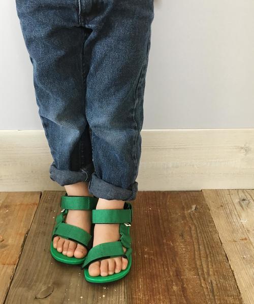 coen（コーエン）の「【coen キッズ】カラースポーツサンダル（サンダル・キッズ・ブラック/ケリー/ピンク・17cm/21cm/19cm）」の7枚目の写真