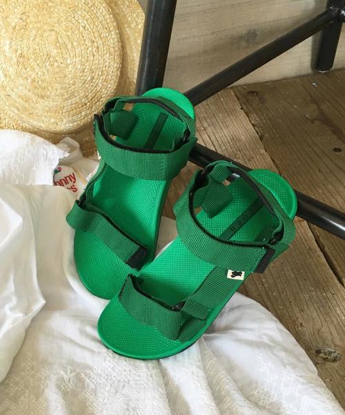 coen（コーエン）の「【coen キッズ】カラースポーツサンダル（サンダル・キッズ・ブラック/ケリー/ピンク・17cm/21cm/19cm）」の16枚目の写真