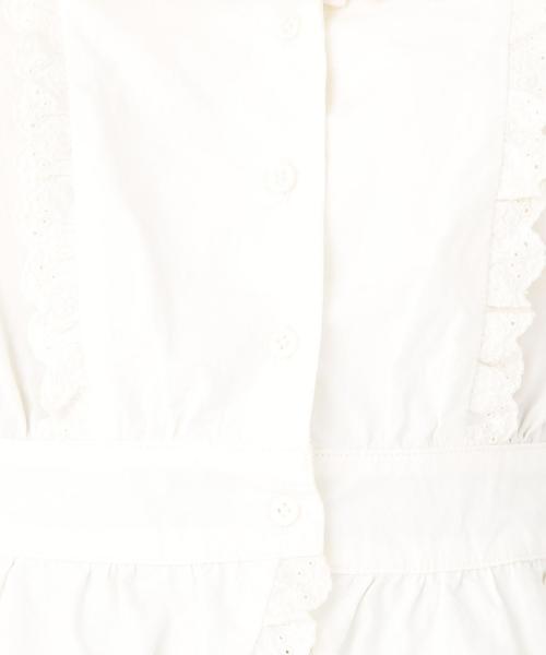 Another Edition（アナザーエディション）の「ぺプラムレースブラウス ◆（シャツ/ブラウス・レディース・オフホワイト/ワイン・フリー）」の11枚目の写真