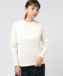 L&HARMONY | ハイクルーネックポケットロングスリーブTシャツ(Tシャツ/カットソー)