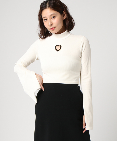 onespo(ワンスポ)の「ベロアテレコTOPS(Tシャツ/カットソー・レディース・ホワイト/ブラック・M)」の3枚目の写真