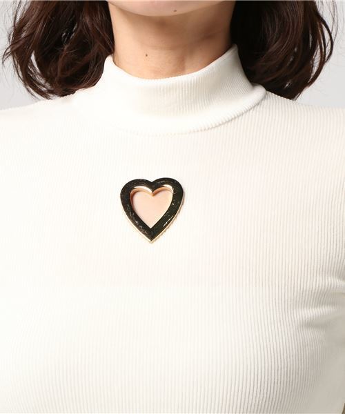 onespo(ワンスポ)の「ベロアテレコTOPS(Tシャツ/カットソー・レディース・ホワイト/ブラック・M)」の5枚目の写真