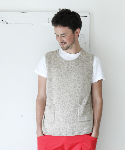 dip(ディップ)の「【dip】ディップ/ベスト(ベスト・メンズ・その他/インディゴブルー/ライトブルー・LARGE/MEDIUM/SMALL)」の2枚目の写真