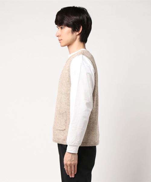 dip(ディップ)の「【dip】ディップ/ベスト(ベスト・メンズ・その他/インディゴブルー/ライトブルー・LARGE/MEDIUM/SMALL)」の5枚目の写真