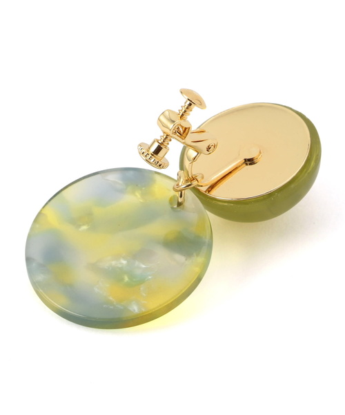 NARACAMICIE（ナラカミーチェ）の「クリアイヤリング（イヤリング・レディース・ブルー/グリーン・FREE）」の5枚目の写真