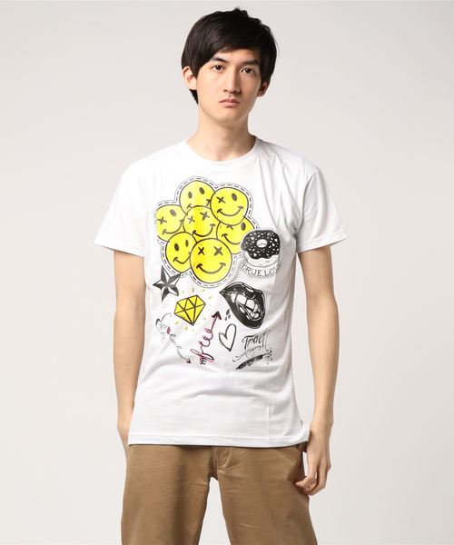 Tract(トラクト)の「HIPPIE2017(Tシャツ/カットソー)」|ホワイト