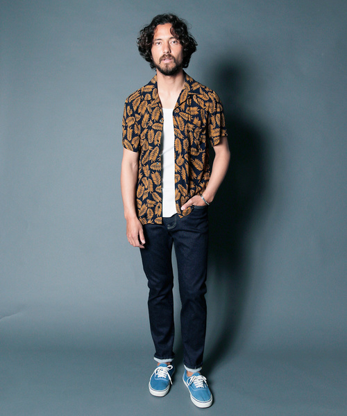 Magine（マージン）の「NO.35 SLIM WASHED INDIGO DENIM：NO.35スリムウォッシュド インディゴデニム（デニムパンツ・メンズ・インディゴブルー・44/48/46）」の5枚目の写真