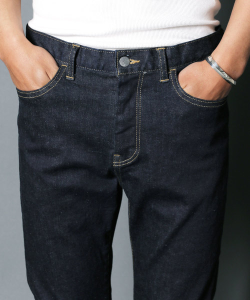 Magine（マージン）の「NO.35 SLIM WASHED INDIGO DENIM：NO.35スリムウォッシュド インディゴデニム（デニムパンツ・メンズ・インディゴブルー・44/48/46）」の14枚目の写真