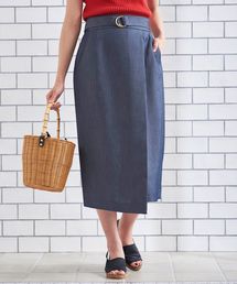 le.coeur blanc | リヨセルベルテッドラップスカート(スカート)