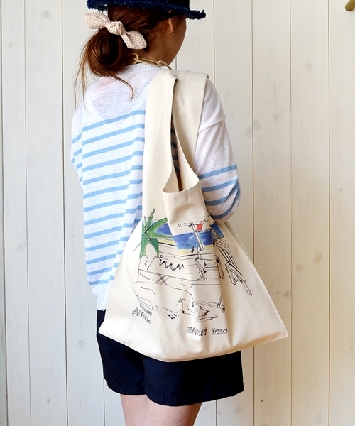 SHIPS for women（シップスフォーウィメン）の「Filipe Jardim:エコバッグ（エコバッグ/サブバッグ・レディース・その他1/その他2/その他3/その他4・ONE SIZE）」の16枚目の写真