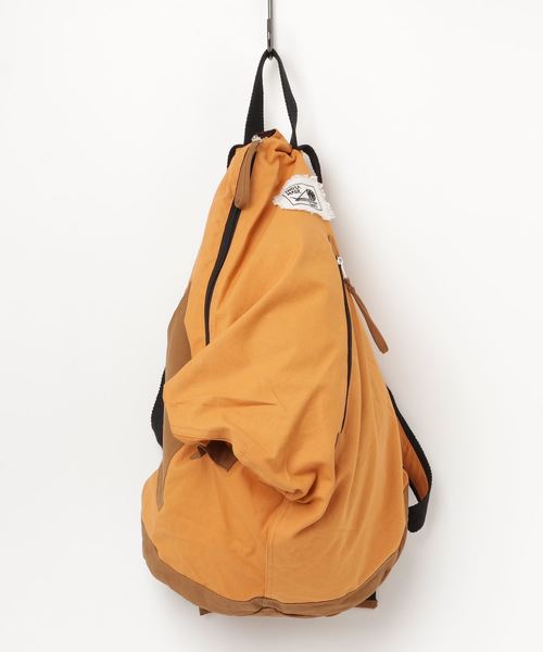 チャイハネ（チャイハネ）の「【チャイハネ】INDIA MADE シンプルバックパック リュック（バックパック/リュック・メンズ・ブルー/キャメル/ホワイト/ブラック・FREE）」の4枚目の写真