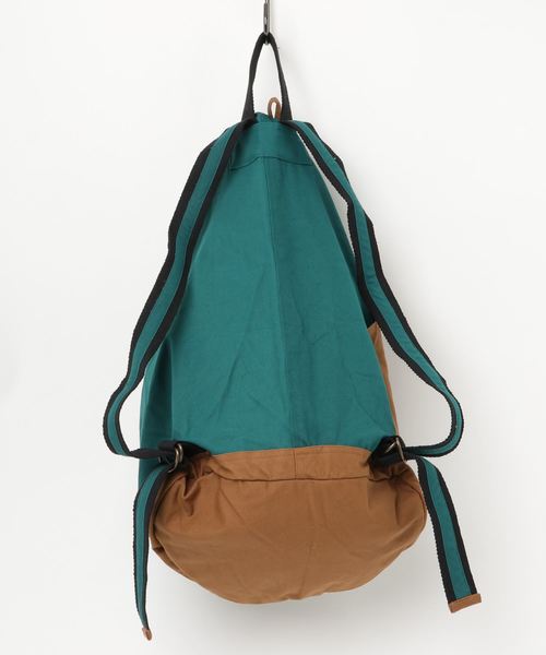 チャイハネ（チャイハネ）の「【チャイハネ】INDIA MADE シンプルバックパック リュック（バックパック/リュック・メンズ・ブルー/キャメル/ホワイト/ブラック・FREE）」の6枚目の写真