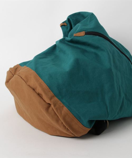 チャイハネ（チャイハネ）の「【チャイハネ】INDIA MADE シンプルバックパック リュック（バックパック/リュック・メンズ・ブルー/キャメル/ホワイト/ブラック・FREE）」の7枚目の写真