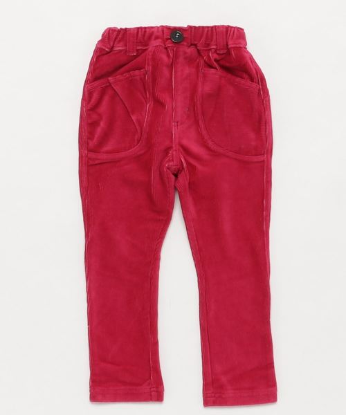 RAGMART（ラグマート）の「ニットコールストレッチパンツ（その他パンツ・キッズ・ベージュ/レッド/イエロー/ブルー・110cm/100cm/120cm/130cm）」の4枚目の写真