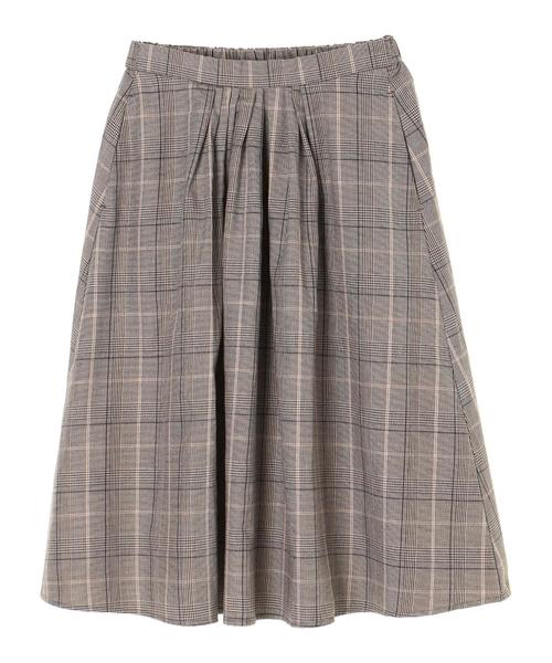 AMERICAN HOLIC（アメリカンホリック）の「10col. フロントタックスカート　＊（スカート・レディース・その他8/グリーン系その他5/イエロー系その他/ブルー系その他5/ブラウン系その他4/ベージュ/グリーン/ボルドー/ブラック/マスタード・FREE）」の18枚目の写真