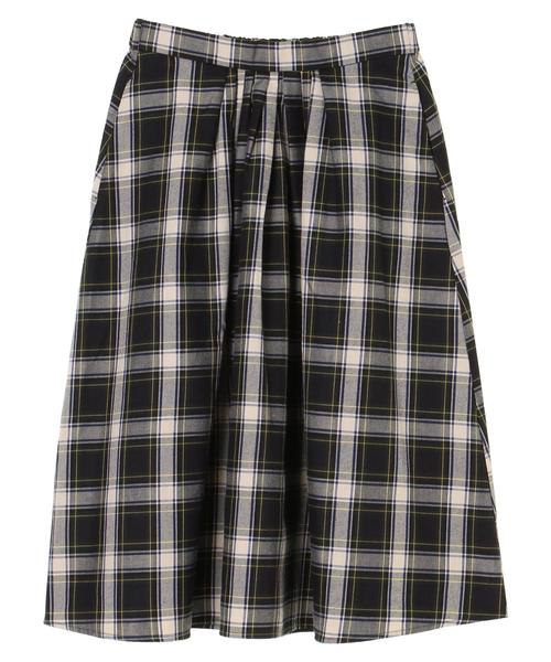 AMERICAN HOLIC（アメリカンホリック）の「10col. フロントタックスカート　＊（スカート・レディース・その他8/グリーン系その他5/イエロー系その他/ブルー系その他5/ブラウン系その他4/ベージュ/グリーン/ボルドー/ブラック/マスタード・FREE）」の19枚目の写真