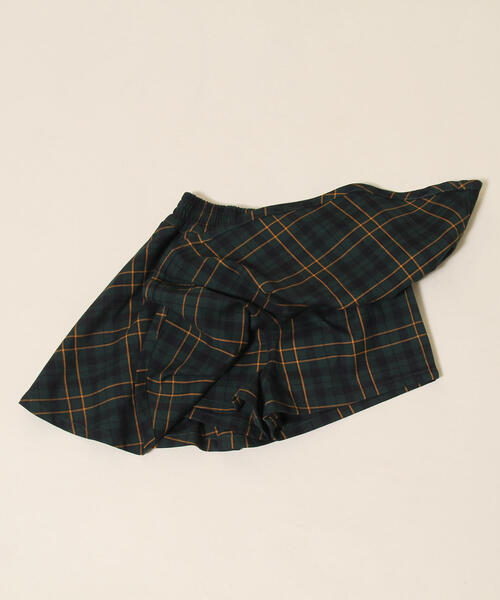 coen（コーエン）の「【coen キッズ / ジュニア】タータンチェックスカパン(100～150cm・スカート・ショートパンツ)（スカート・キッズ・レッド/ダークグリーン・140/110/130/150/100/120）」の11枚目の写真
