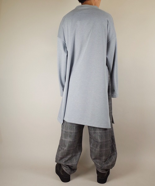 rovtski(ロフトスキー)の「rovtski【ビッグシルエット】2018AW TR PONTI EXTRA BIG T(スウェット・メンズ・ブラック/ライトグレー/オフホワイト/ダークグリーン・FREE)」の19枚目の写真
