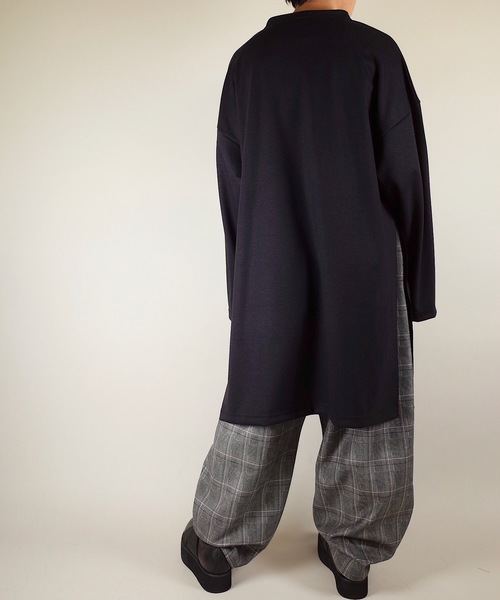 rovtski(ロフトスキー)の「rovtski【ビッグシルエット】2018AW TR PONTI EXTRA BIG T(スウェット・メンズ・ブラック/ライトグレー/オフホワイト/ダークグリーン・FREE)」の11枚目の写真