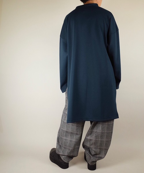 rovtski(ロフトスキー)の「rovtski【ビッグシルエット】2018AW TR PONTI EXTRA BIG T(スウェット・メンズ・ブラック/ライトグレー/オフホワイト/ダークグリーン・FREE)」の12枚目の写真