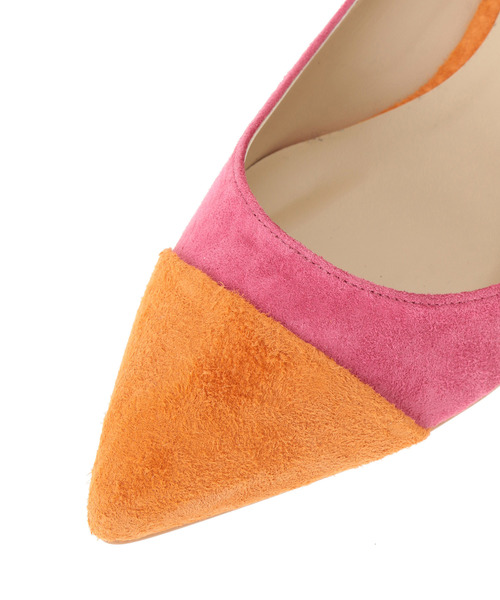 The Virgnia（ザ ヴァージニア）の「バイカラーパンプス（パンプス・レディース・ピンク/ブルー・38/36/37）」の7枚目の写真