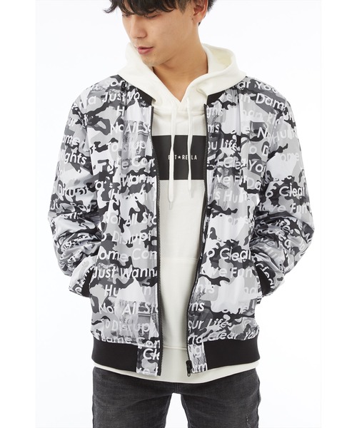 improves(インプローブス)の「総柄リバーシブルブルゾン(ブルゾン)」|B