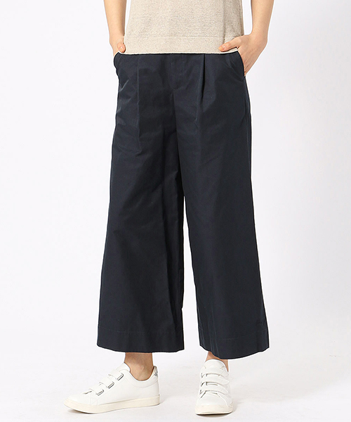 COMME CA ISM（コムサイズム）の「カジュアルワイドパンツ（その他パンツ・レディース・ベージュ/ネイビー・LARGE/MEDIUM/SMALL/X-LARGE）」の2枚目の写真