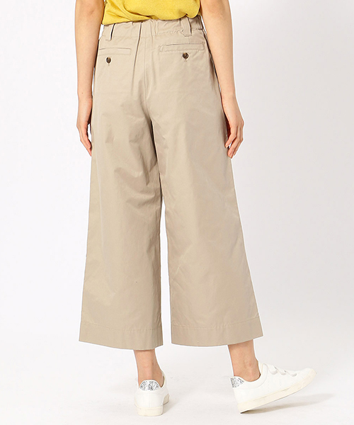 COMME CA ISM（コムサイズム）の「カジュアルワイドパンツ（その他パンツ・レディース・ベージュ/ネイビー・LARGE/MEDIUM/SMALL/X-LARGE）」の9枚目の写真
