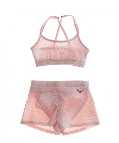 ROXY(ロキシー)の「MINI PALM DANCE/ロキシー キッズ 水着 ビキニ(水着・キッズ・ホワイト/ネイビー・100/110/120/130/140/150)」の9枚目の写真