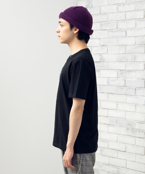 WEGO（ウィゴー）の「WEGO/ヒューマンペンシルTシャツ（Tシャツ/カットソー・メンズ・ホワイト/ブラック/ブラック系その他/ホワイト系その他・SMALL/MEDIUM/LARGE）」の15枚目の写真