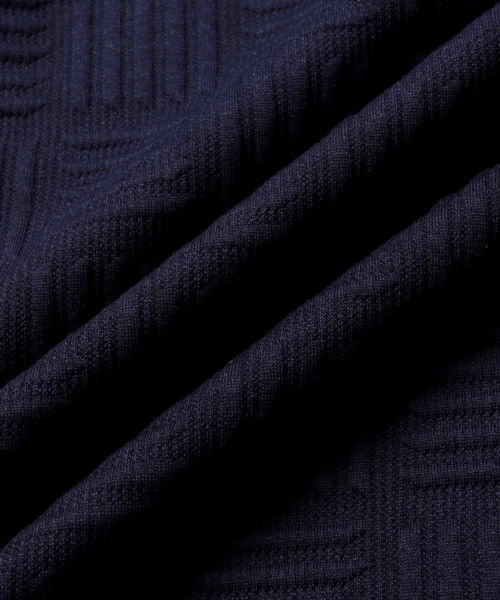 ASTRONOMY（アストロノミー）の「ブロックジャガードプルオーバー（スウェット・メンズ・ネイビー/ブラック/ホワイト・FREE）」の5枚目の写真