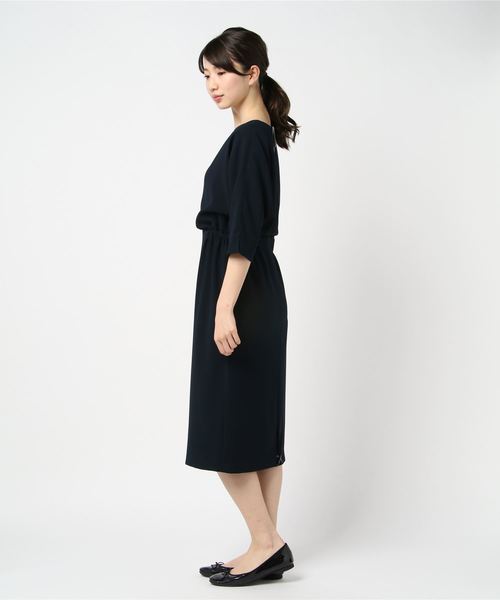 12Twelve Agenda（トゥエルブ　アジェンダ）の「ドルマンタイトワンピース（ワンピース・レディース・ネイビー/ブルー/キャメル・M）」の5枚目の写真