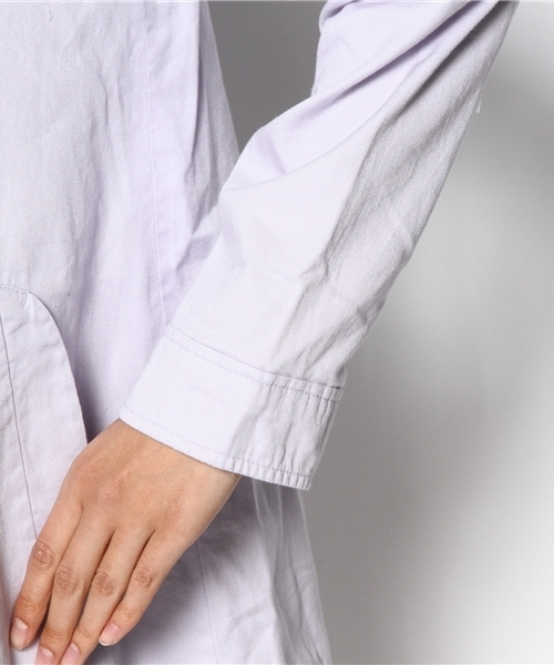 earth music&ecology（アースミュージックアンドエコロジー）の「Ａラインスプリングコート（トレンチコート・レディース・ベージュ/ミント/ネイビー/ラベンダー/ピンク・SMALL/MEDIUM）」の17枚目の写真