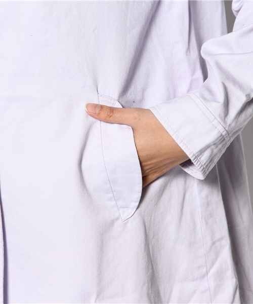 earth music&ecology（アースミュージックアンドエコロジー）の「Ａラインスプリングコート（トレンチコート・レディース・ベージュ/ミント/ネイビー/ラベンダー/ピンク・SMALL/MEDIUM）」の18枚目の写真