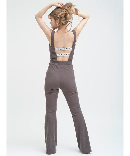 Darich(ダーリッチ)の「バックロゴテープリラックスAIO(つなぎ/オールインワン・レディース・ブラウン/ブラック・FREE)」の13枚目の写真