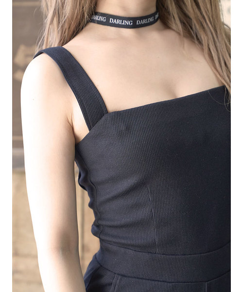 Darich(ダーリッチ)の「バックロゴテープリラックスAIO(つなぎ/オールインワン・レディース・ブラウン/ブラック・FREE)」の6枚目の写真