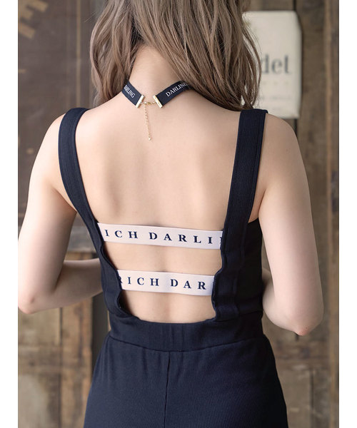 Darich(ダーリッチ)の「バックロゴテープリラックスAIO(つなぎ/オールインワン・レディース・ブラウン/ブラック・FREE)」の9枚目の写真